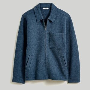 BNWOT. Madewell Men’s Boiled Wool Chore Coat, Mens Size Medium